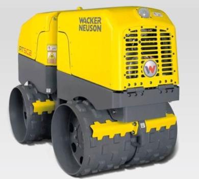 Tvåfalsvält paddfot, vibrerande, ca 1,5 ton