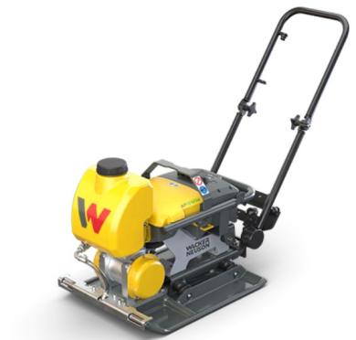 Vibroplatta, batteri, framåtgående, vikt ca 100 kg
