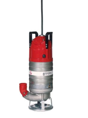 Slampump, dränkbar, motoreffekt \u003c ca 1,2 kW