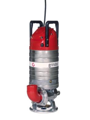 Slampump, dränkbar, motoreffekt \u003c ca 5,0 kW