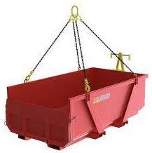 Materialbask, kedjetömmande,1500kg 1000L NYA MOD