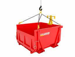 Materialbask, kedjetömmande 2500kg 2600L