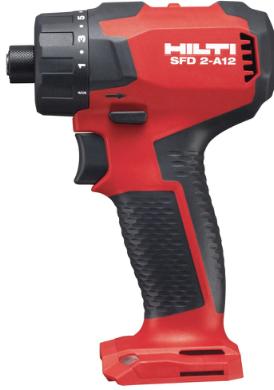 Skruvdragare/slag batteri 12V(Hilti SFD 2)