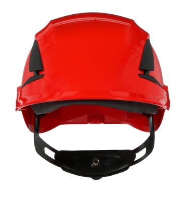 Hjälm 3M Securefit x5500Nve, oventilerad röd 