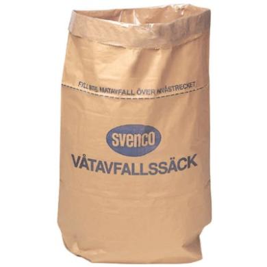 Sopsäck Papper våtavfall 125L M