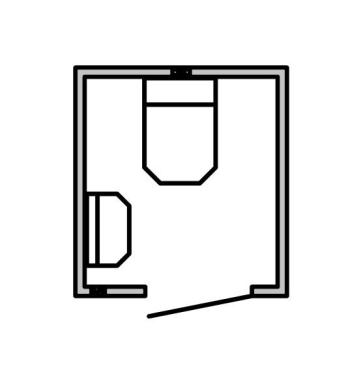 Toalett 1 WC